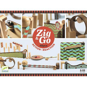 Djeco Zig & Go — Circuito de Construção de 48 Peças