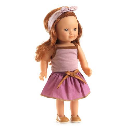 Djeco Sophie — Boneca de 32 cm com Olhos Castanhos