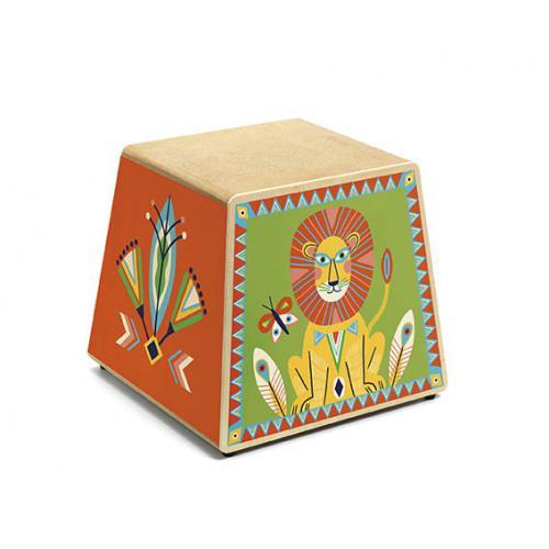 Djeco Cajón — Instrumento Musical de Madeira