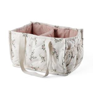 Cesto organizador para fraldas | Sebra — Powder blossom