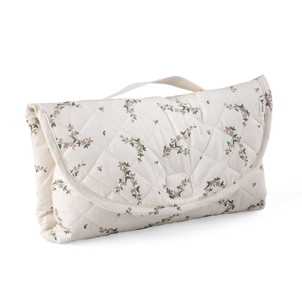 Muda-fraldas portátil On-the-go | Sebra — Morning beige