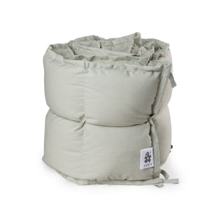 Protetor de berço Kapok 180 cm | Sebra — Mist green