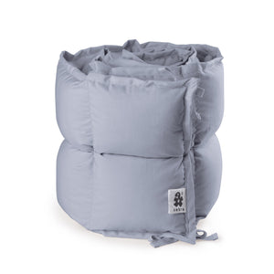 Protetor de berço Kapok 180 cm | Sebra — Dusty blue