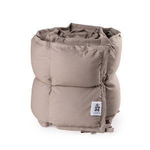 Protetor de berço Kapok 180 cm | Sebra — Jetty beige