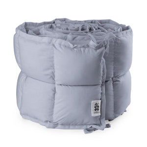 Protetor de berço Kapok 360 cm | Sebra — Dusty blue