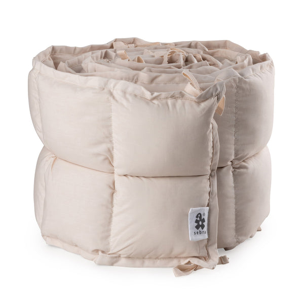 Protetor de berço Kapok 360 cm | Sebra — Birchbark rose