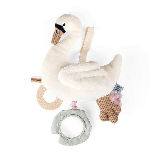 Brinquedo de atividades para pendurar | Sebra — Creamy White