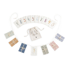 Bandeirola de aniversário Gift | Sebra — Multi-coloured