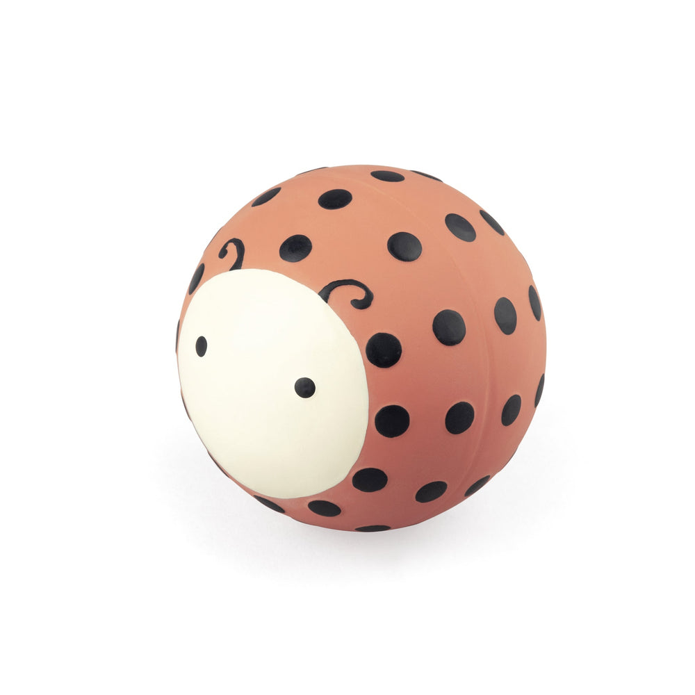Bola de banho Joaninha | Sebra — Dusty red