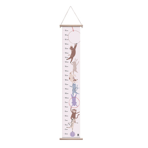 Régua de crescimento Teeny Toes | Sebra — Lilac