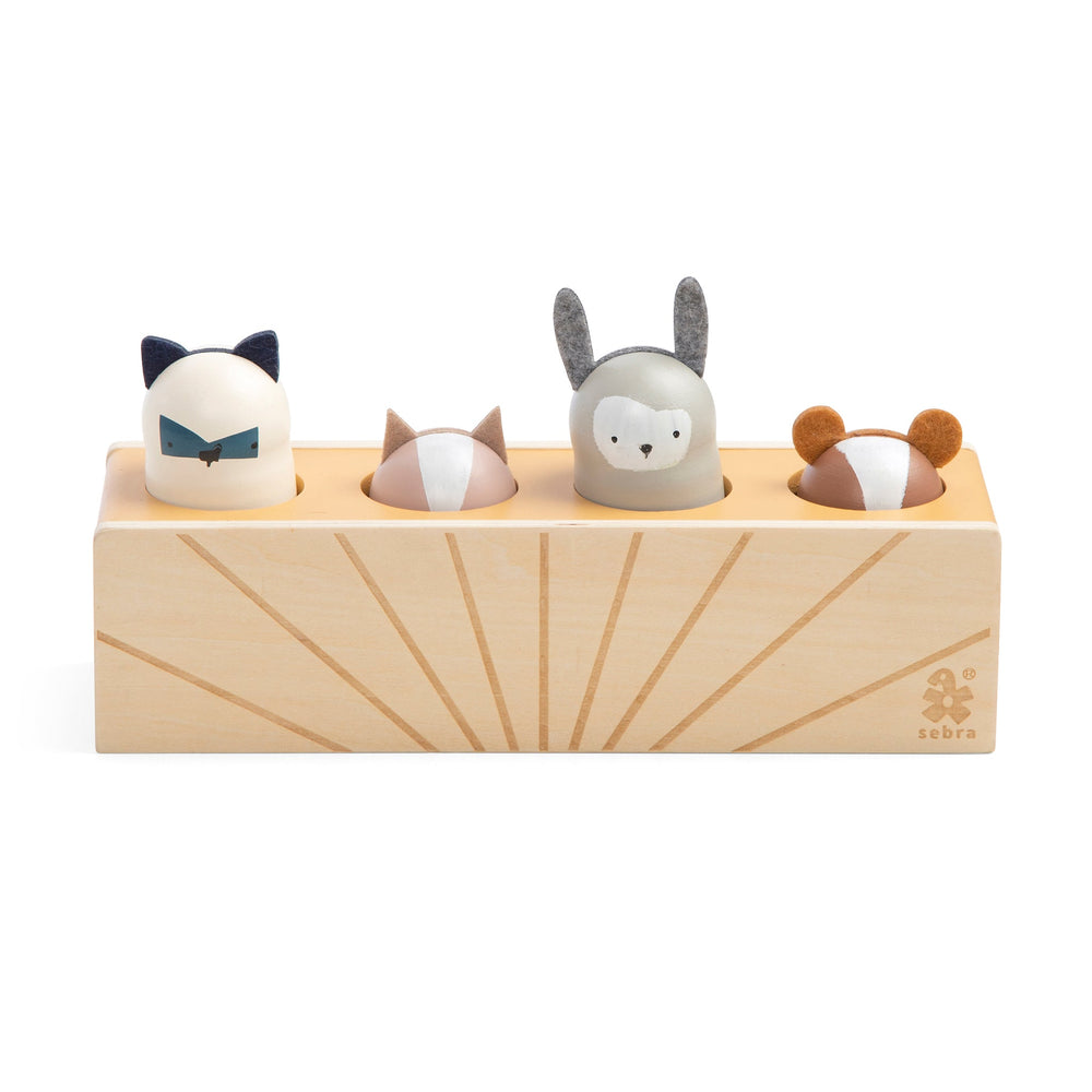 Brinquedo Pop-up Woodland | Sebra — Multi-coloured