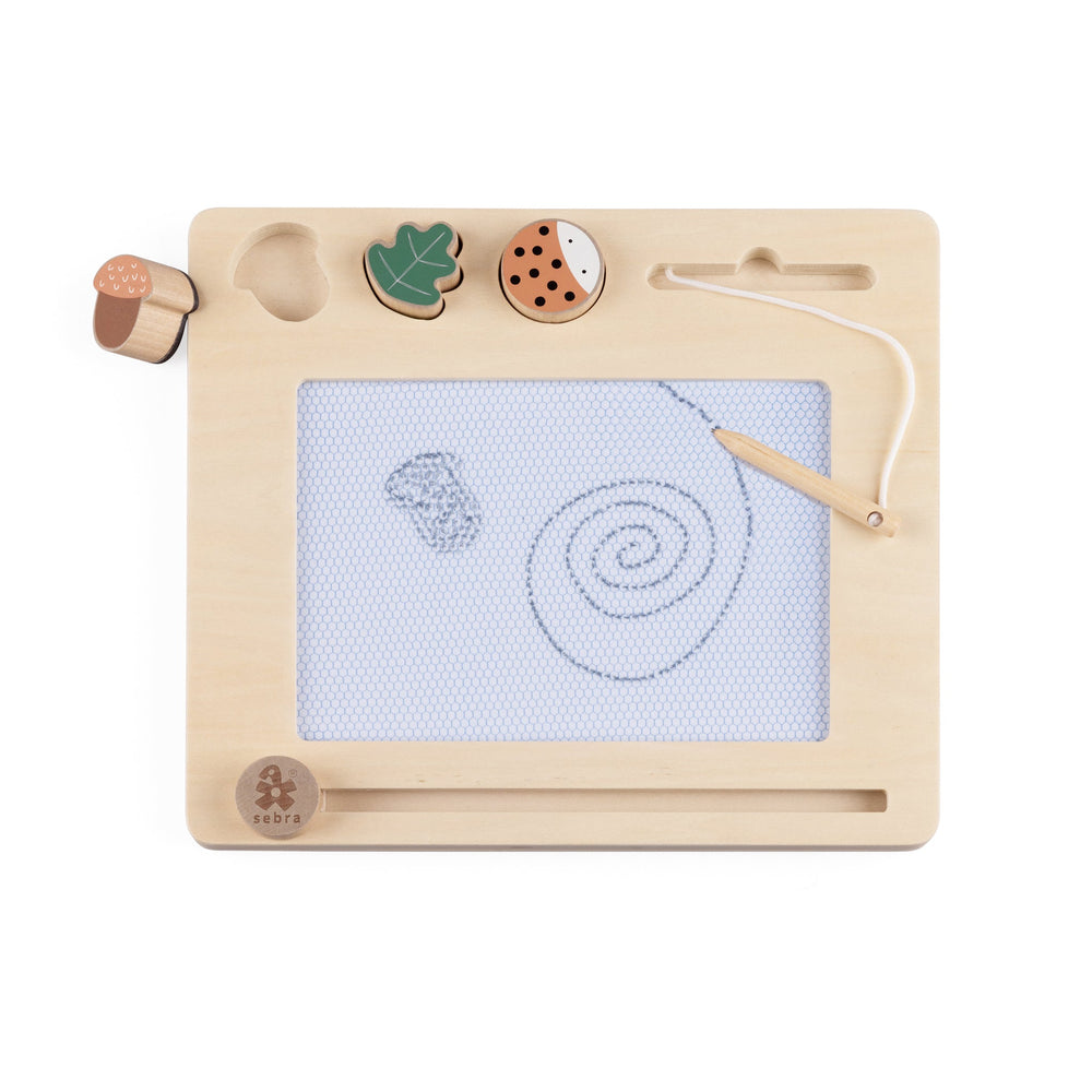 Quadro magnético de desenho | Sebra — Wood
