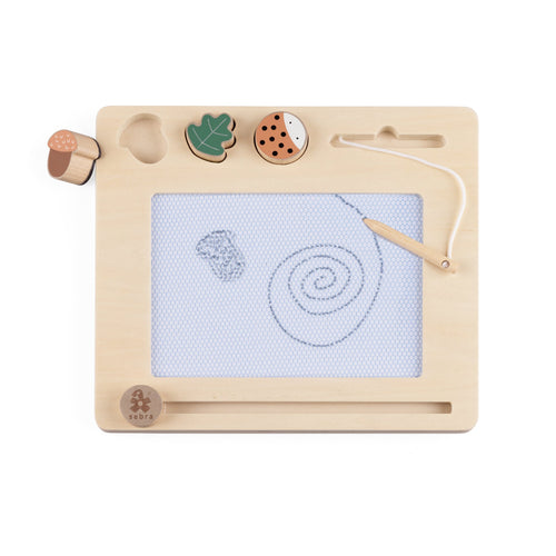 Quadro magnético de desenho | Sebra — Wood