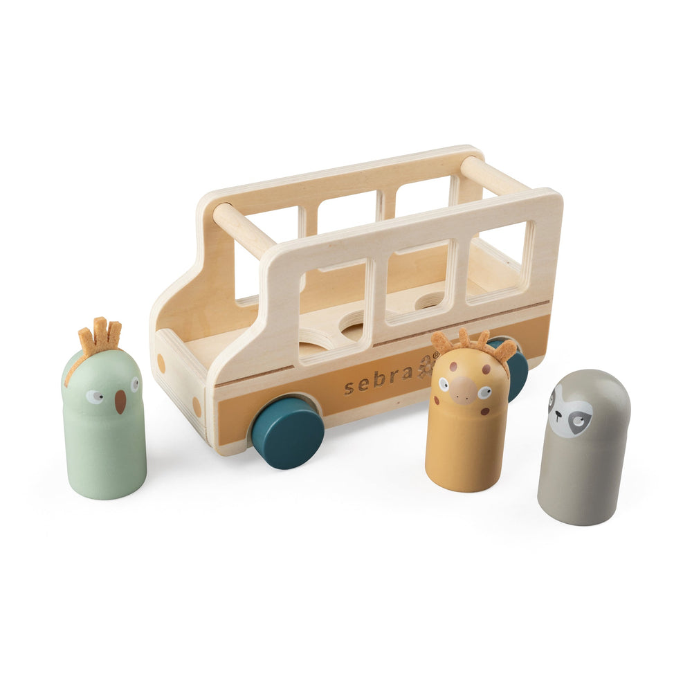Autocarro Wildlife | Sebra — Wooden