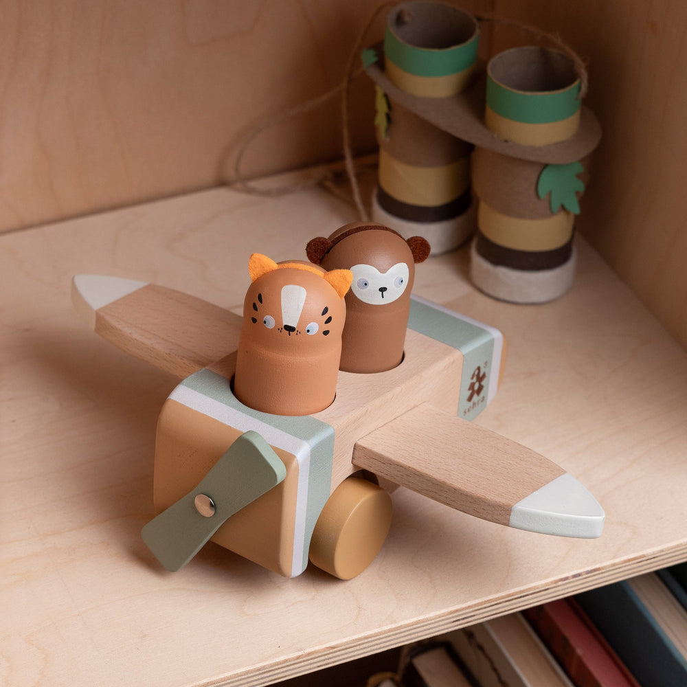 Avião Wildlife | Sebra — Wood
