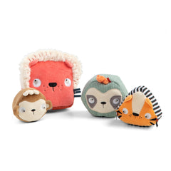 Brinquedo de empilhar Wildlife | Sebra — Multi