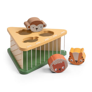Caixa de formas Wildlife | Sebra — Multicolored