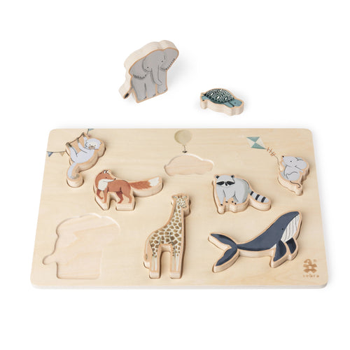 Puzzle de madeira World of Sebra | Sebra — Multi