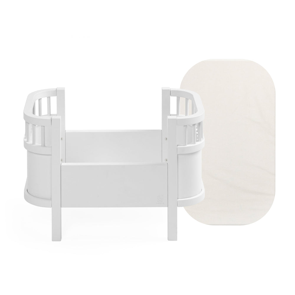 Cama de bonecas com colchão | Sebra — Birchbark Rose