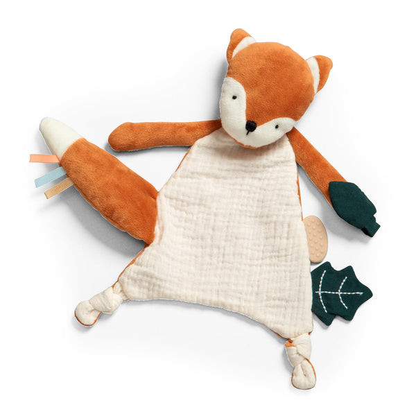 Doudou de atividades Coelho Siggy | Sebra — Dark Orange
