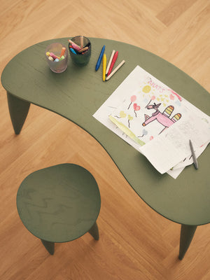 Feve Kids Desk - Elm Green — Ferm Living
