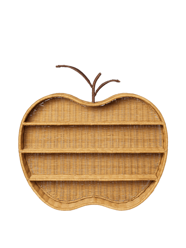 Prateleira Apple em Rattan — Ferm Living