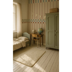 Papel de Parede Stripes nostalgia vintage colours – Dekornik – imagem 3