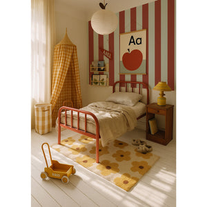 Papel de Parede Stripes blue red – Dekornik – imagem 2
