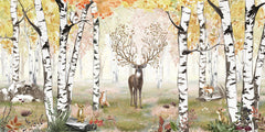 Mural Amazing Antlers Autumn – Kikki Belle – imagem 1