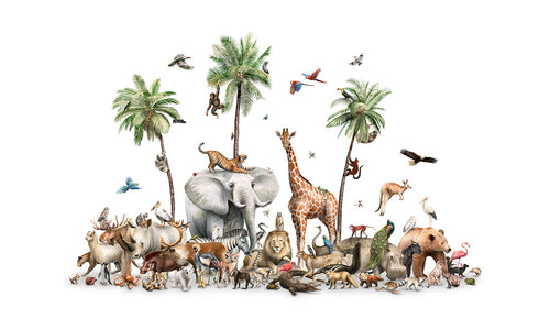 Mural Beautiful Biodiversity – Kikki Belle – imagem 1