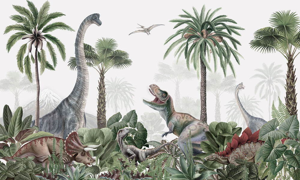 Mural Dino Jive – Kikki Belle – imagem 1