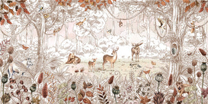 Mural Forest Friends Autumn – Kikki Belle – imagem 1