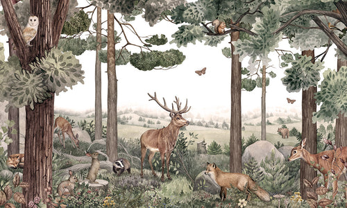 Mural Forest Jive – Kikki Belle – imagem 1