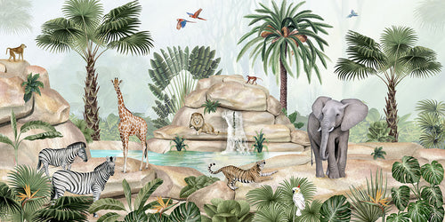 Mural Jolly Jungle – Kikki Belle – imagem 1