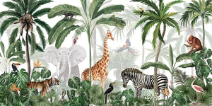 Mural Jungle Jive – Kikki Belle – imagem 1