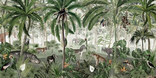 Mural Jungle Lookbook – Kikki Belle – imagem 1