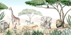 Mural Savannah Jive – Kikki Belle – imagem 1