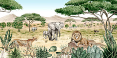 Mural Segredos da Savana – Kikki Belle