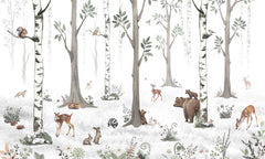 Mural White Forest – Kikki Belle – imagem 1