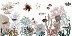 Mural Roaring Reef White – Kikki Belle – imagem 1