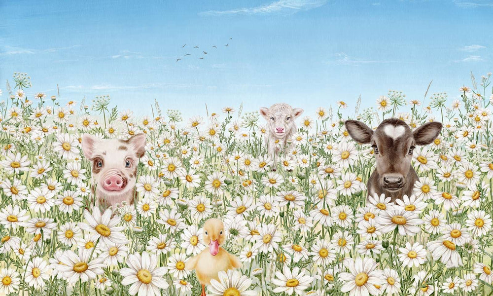 Mural Farm Animals – Kikki Belle – imagem 1