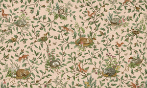 Mural Playful Woods beige – Kikki Belle – imagem 1