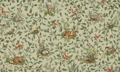 Mural Playful Woods green – Kikki Belle – imagem 1