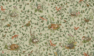 Mural Playful Woods green – Kikki Belle – imagem 1