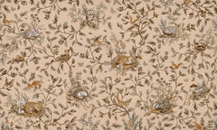 Mural Playful Woods Vintage beige – Kikki Belle – imagem 1