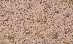 Mural Playful Woods Vintage pink – Kikki Belle – imagem 1