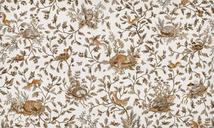 Mural Playful Woods Vintage white – Kikki Belle – imagem 1