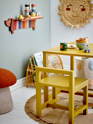 Bertil Pufe - Vermelho | Bloomingville MINI – imagem 2