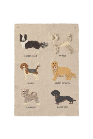 Decoração de parede Dogs — Lorena Canals