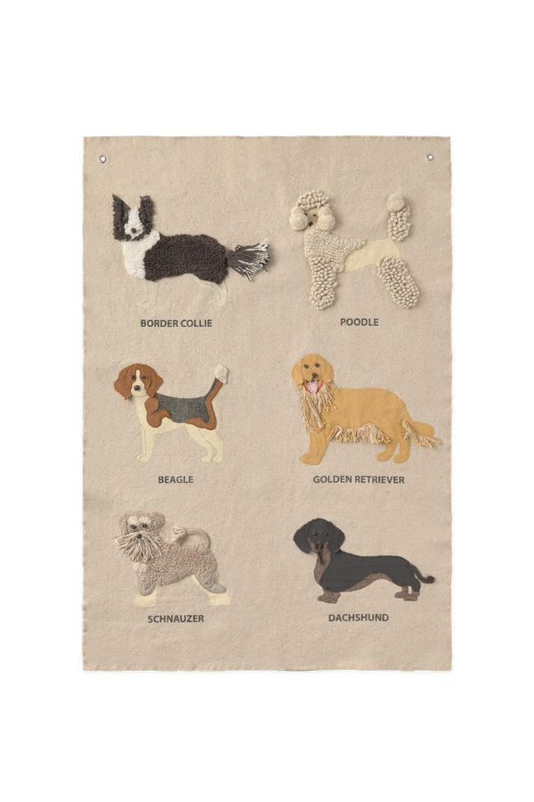 Decoração de parede Dogs — Lorena Canals